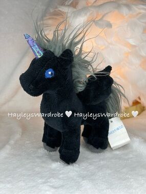 Neopets Shadow Uni Vintage Toys *damage on horn*